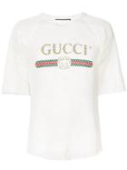 Gucci Mesh Logo T-shirt - White