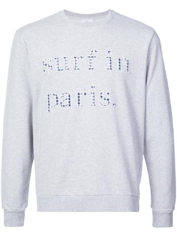 Cuisse De Grenouille Edouard Surf Sweatshirt - Grey