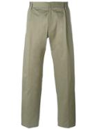 Chalayan Carrot Trousers, Men's, Size: 50, Green, Cotton