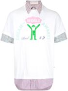Walter Van Beirendonck Vintage Checked Layered T-shirt - White