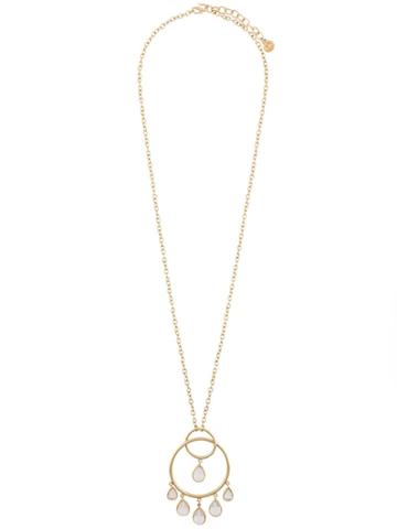 Goossens Ondine Circle Pendant Necklace - Gold