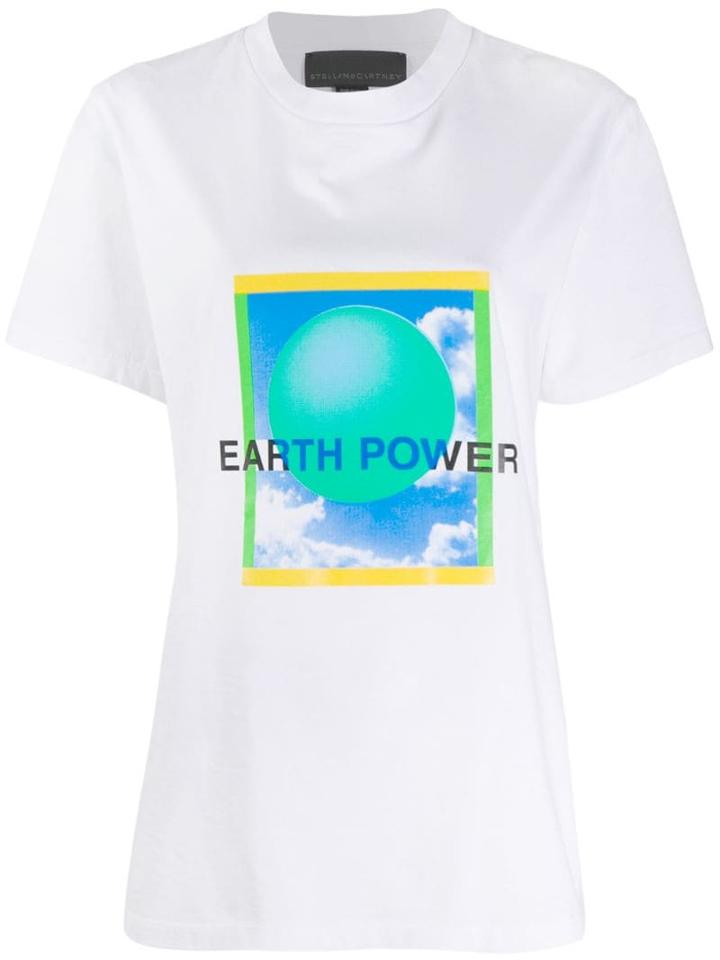 Stella Mccartney Earth T-shirt - White
