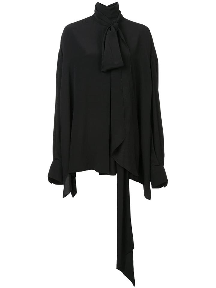 Vera Wang Oversized Tailored Shirt - Black