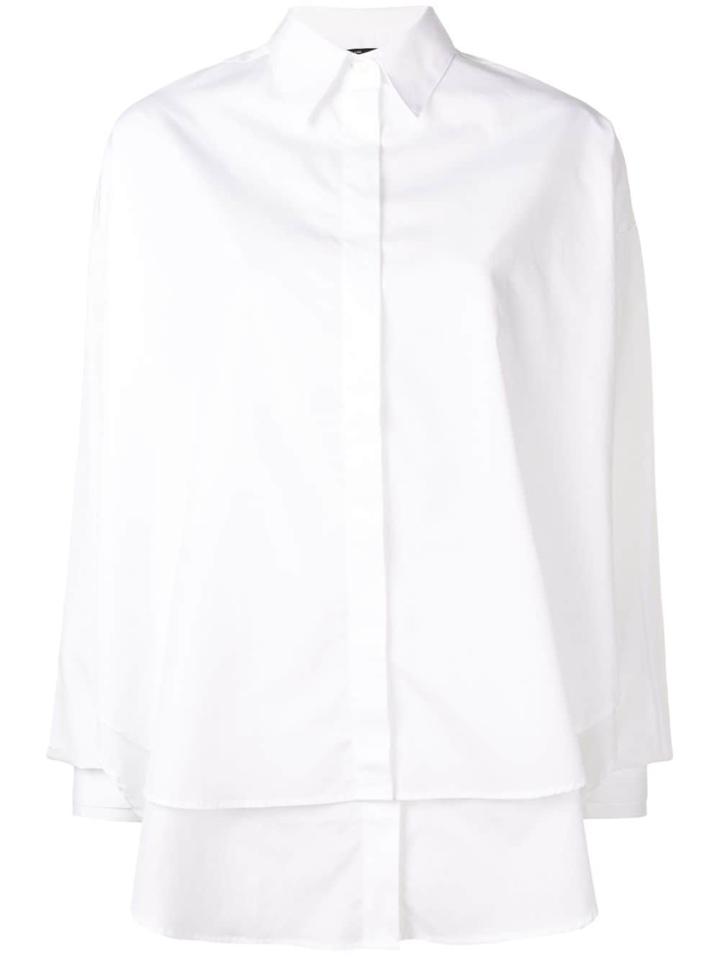 Rokh Layered Shirt - White