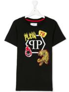 Philipp Plein Junior Teen Rock T-shirt - Black