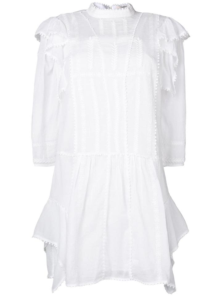 Isabel Marant Étoile Ruffle Trim Dress - White
