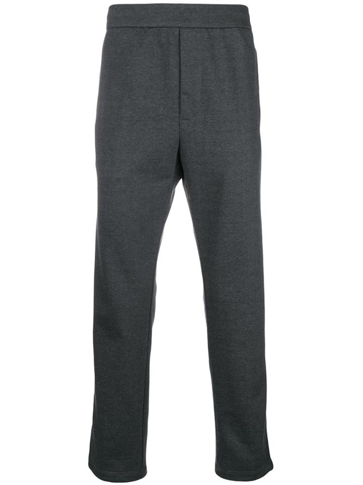 Prada Side Stripe Tracksuit Bottoms - Grey