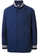 Cityshop Quilted Bomber Jacket, Men's, Size: Large, Blue, Cotton