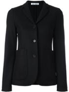 Barena Fine-knit Blazer, Women's, Size: 46, Black, Polyamide/wool