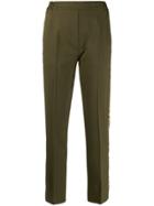 Etro Side Band Slim-fit Trousers - Green