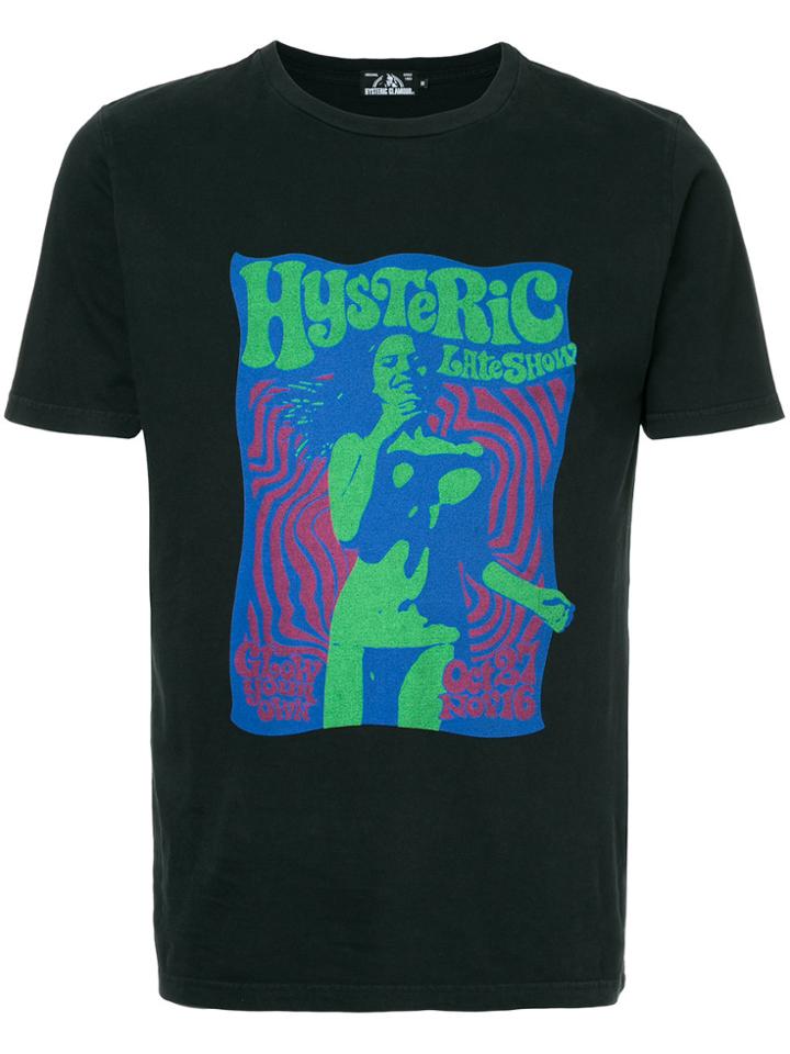 Hysteric Glamour Logo Patch T-shirt - Black