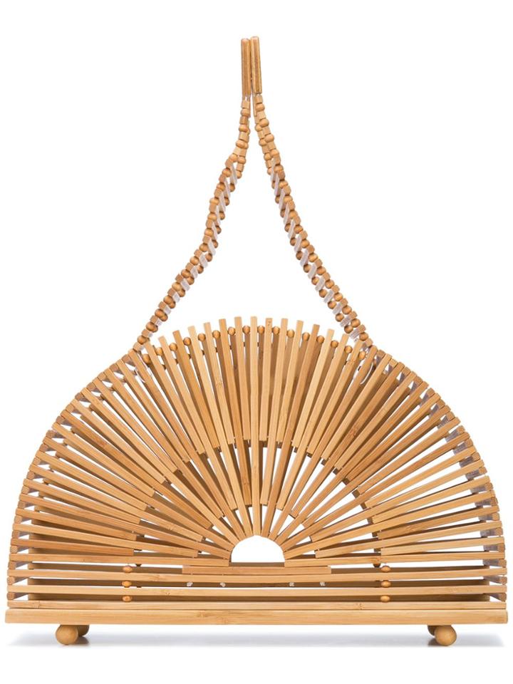 Cult Gaia Cupola Clutch - Nude & Neutrals