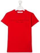 Philosophy Di Lorenzo Serafini Kids Teen Logo Print T-shirt - Red