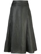 Partow Mid-length Skirt - Green