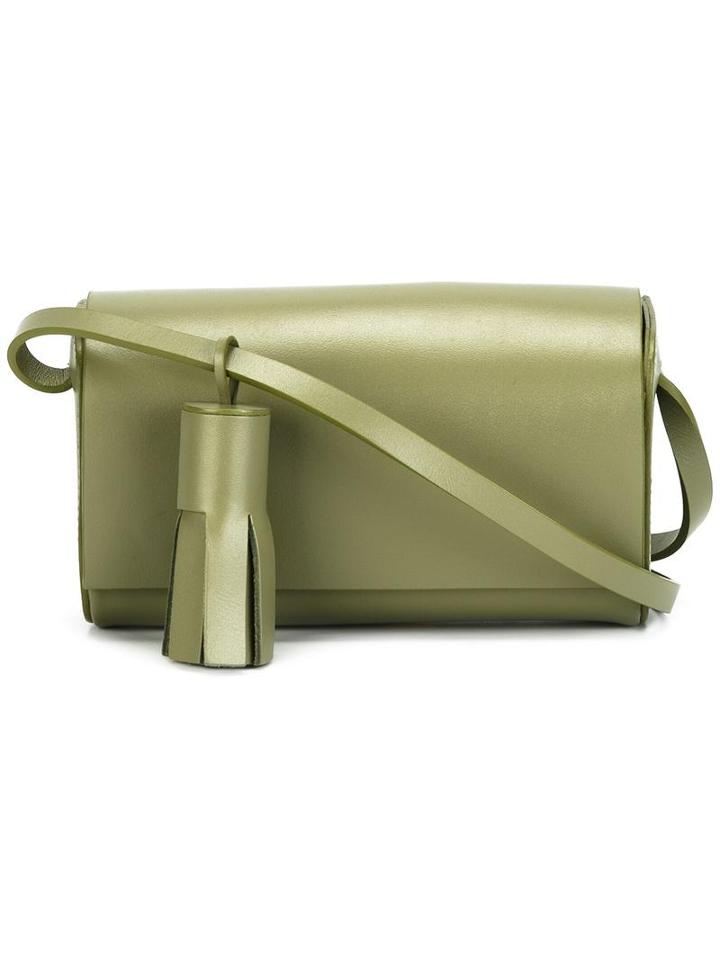 Building Block 'petite' Crossbody Bag, Women's, Green, Leather