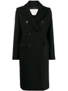 Mackintosh Alloa Double-breasted Coat Lm-1003f - Black