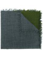 Faliero Sarti 'new Corners' Scarf, Women's, Grey, Silk/virgin Wool