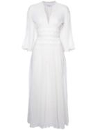 Sonia Rykiel Sheer Dress, Women's, Size: Small, White, Polyamide/polyurethane/alpaca
