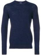Drumohr Fine Knit Sweater - Blue