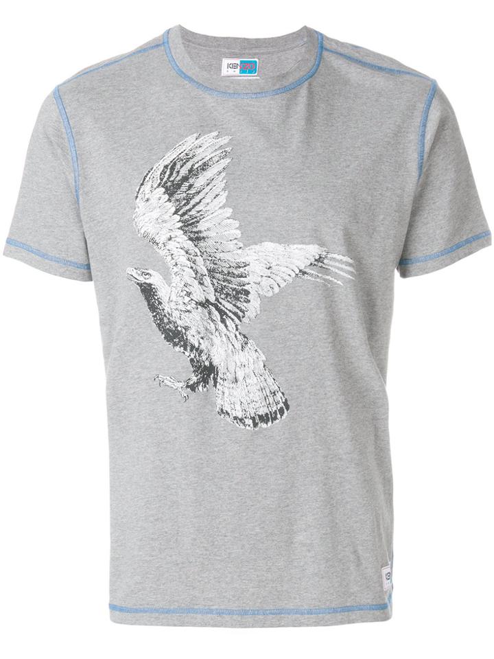 Kenzo Eagle Print T-shirt - Grey