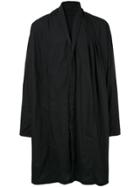 Julius Shawl Lapel Coat - Black