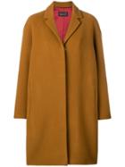 Gianluca Capannolo Oversized Single-breasted Coat - Brown