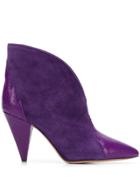 Isabel Marant Archee Ankle Boots - Purple