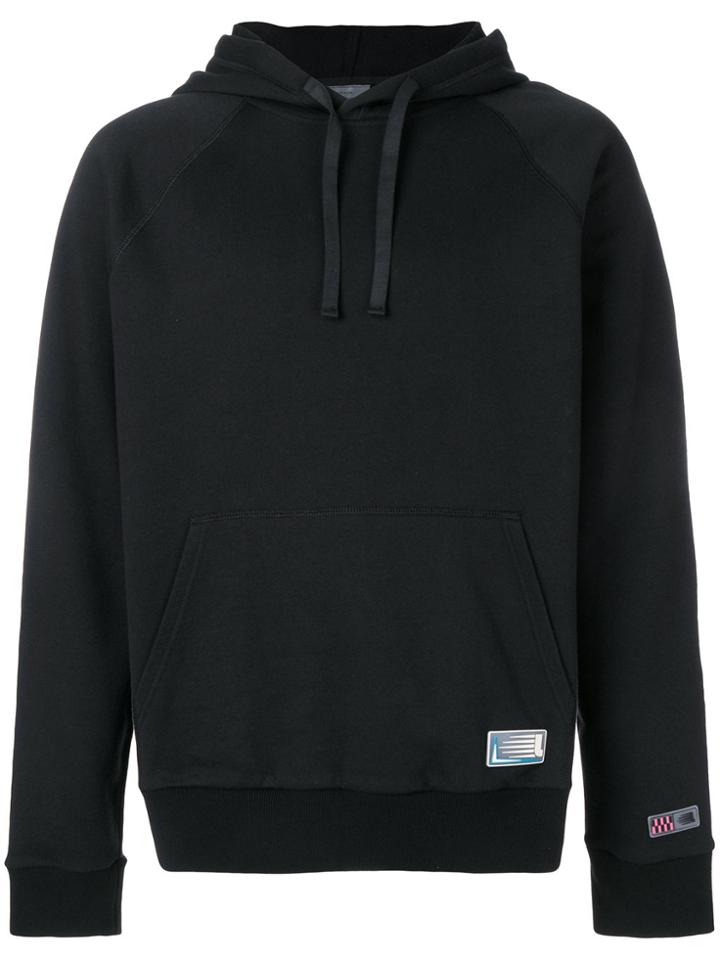 Lanvin Logo Patch Hoodie - Black