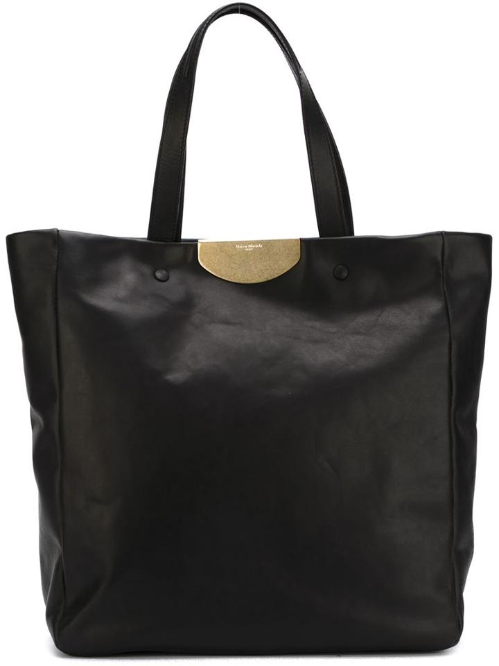Maison Margiela Logo Plaque Tote