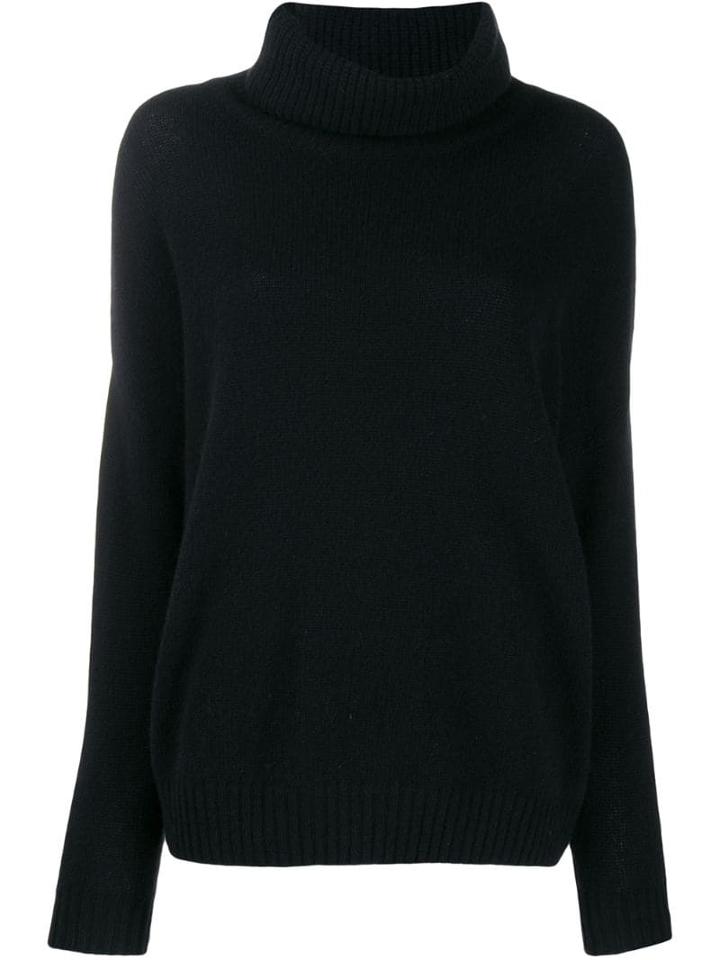 Philo-sofie Turtleneck Long-sleeved Jumper - Black