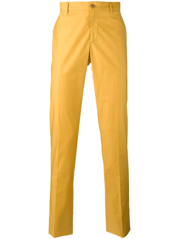 Etro Classic Chinos - Yellow & Orange