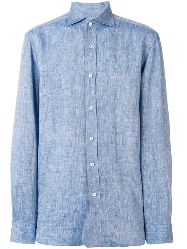 Doppiaa Classic Style Shirt - Blue