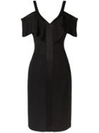 Tufi Duek Midi Dress, Women's, Size: 42, Black, Acetate/viscose