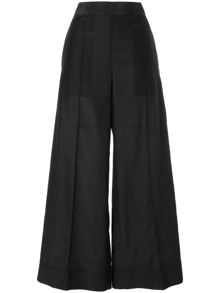 Des Prés Wide-leg Trousers - Black