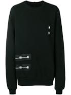 Rick Owens Drkshdw Patch Jersey Sweatshirt - Black
