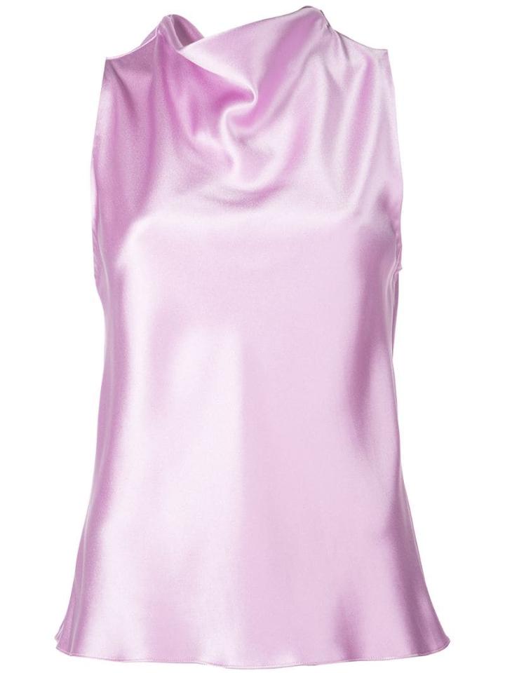 Cushnie Cowl Neck Top - Purple