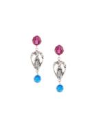 Givenchy Rosario Pop Earrings, Women's, Pink/purple