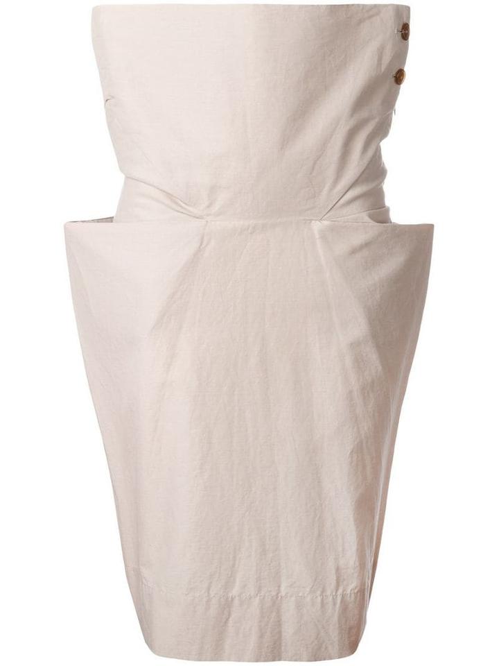 Vivienne Westwood Pre-owned High Waist Hexagonal Skirt - Neutrals