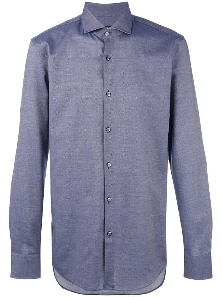 Boss Hugo Boss Chambray Shirt - Blue