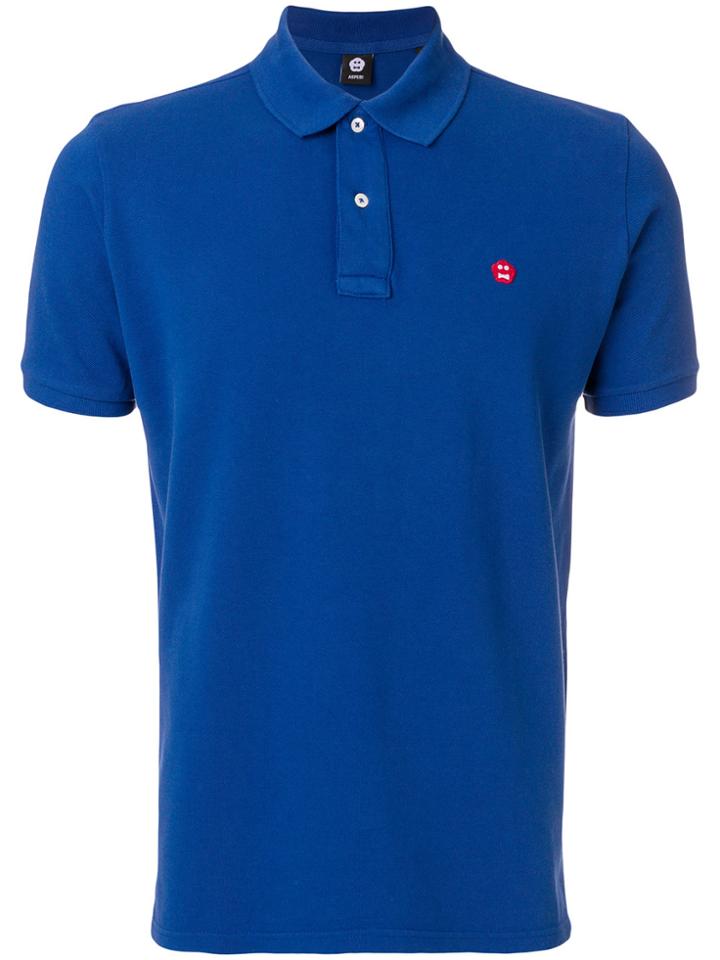 Aspesi Pique Polo Shirt - Blue