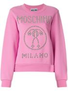 Moschino Question Mark Sweatshirt - Pink & Purple