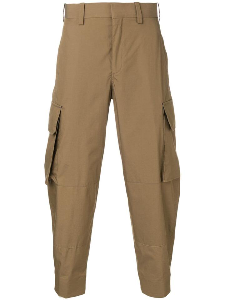 Neil Barrett Utility Trousers - Neutrals