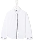 Karl Lagerfeld Kids Cutaway Collar Shirt