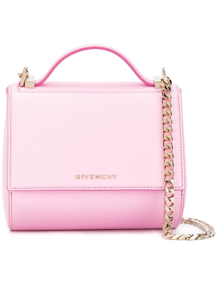 Givenchy - Pandora Box Shoulder Bag - Women - Calf Leather - One Size, Pink/purple, Calf Leather
