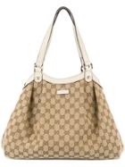 Gucci Vintage Gg Pattern Shoulder Bag - Brown