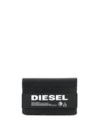 Diesel Denim Travel Wallet - Black