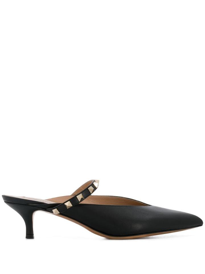 Valentino Valentino Garavani Strapped Mules - Black