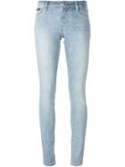 Philipp Plein Skinny Jeans, Women's, Size: 28, Blue, Cotton/spandex/elastane