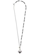 Tagliatore Beaded Pendant Necklace - Blue