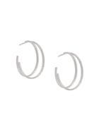 Wouters & Hendrix A Wild Original! Statement Textured Double Hoop